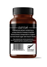 이미지를 갤러리 뷰어에 로드 , Dahlia4 Natural Glucose Support 60-Capsules
